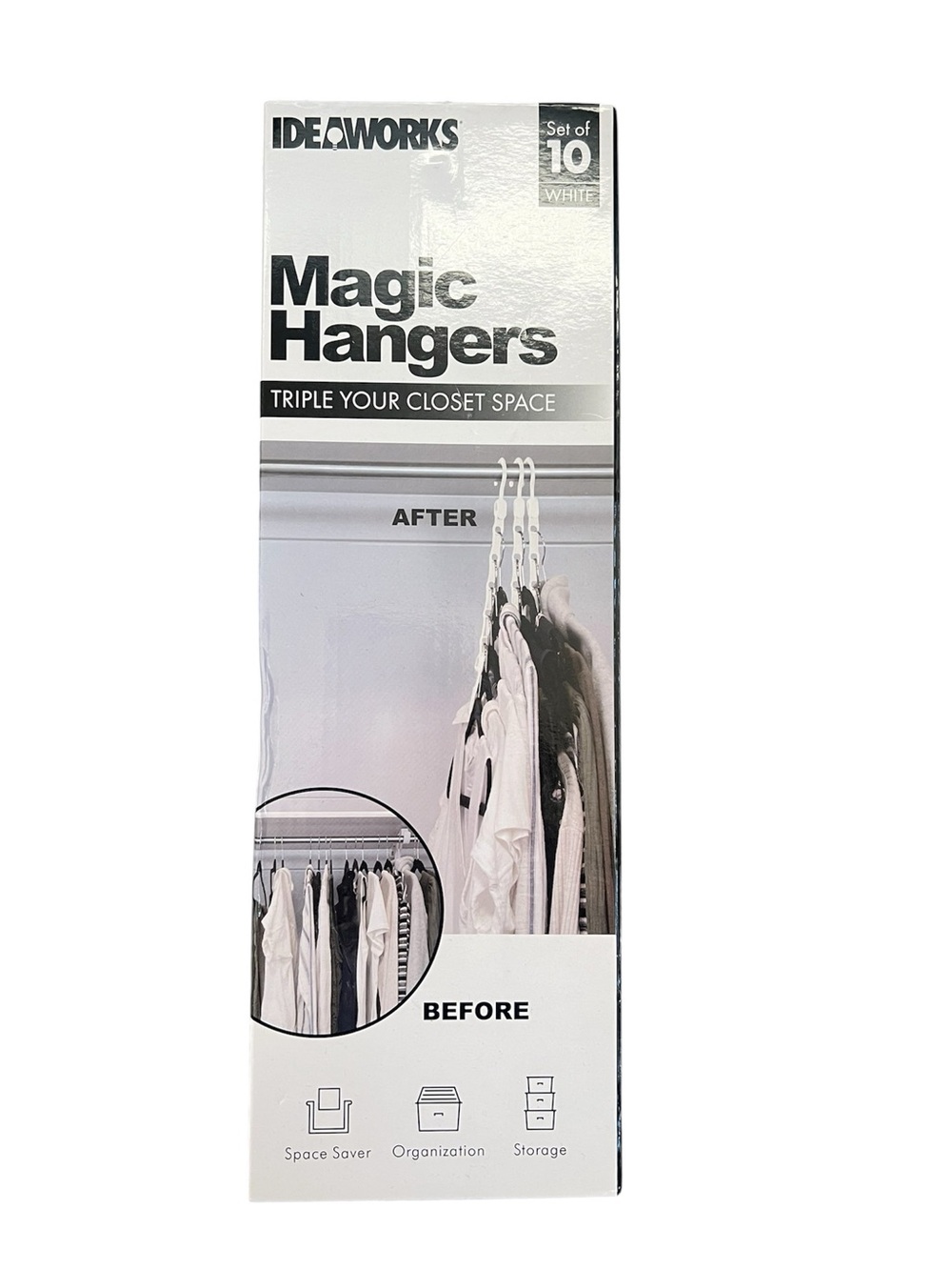 White Magic Hangers - 10 Pack